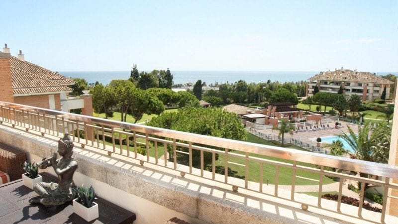 La Trinidad best apartment for sale south west facing sea views