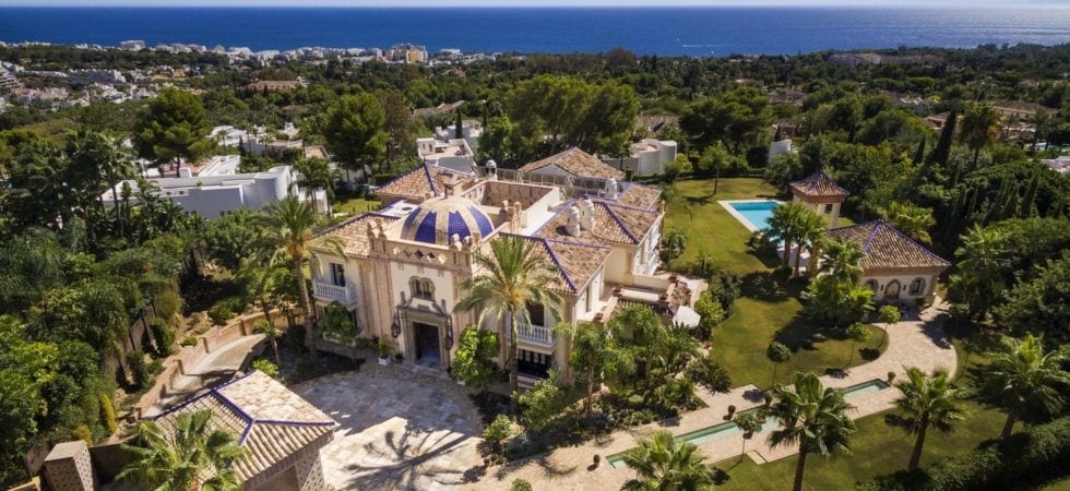 SOLD  – Golden Mile – Palatial  Mansion – Gated community – Sea Views