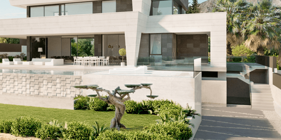 Rented – Golden Mile new Modern villa in gated community