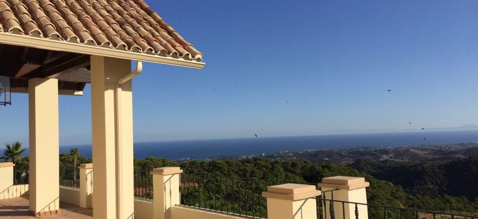 Estepona Hillside Mansion with amazing Seaviews