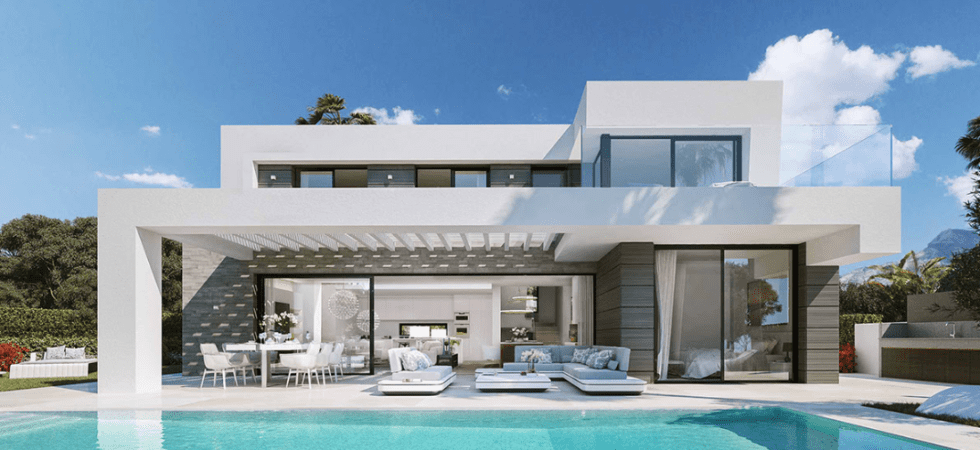 Marbella East – Modern villas – Sea views -Completed  2021