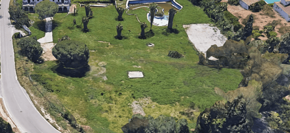 SOLD – Marbella Hillside plot to build 3 villas with Sea views