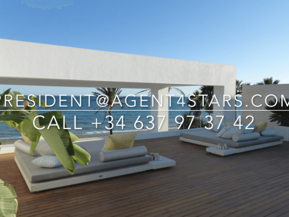 Beachfront Mansion – 10 min  Puerto Banus – RENT