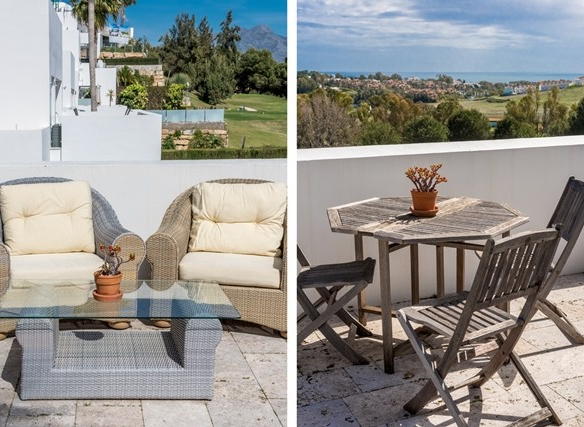 SOLD -Atalaya Golf modern villa in Gated community with Seaviews