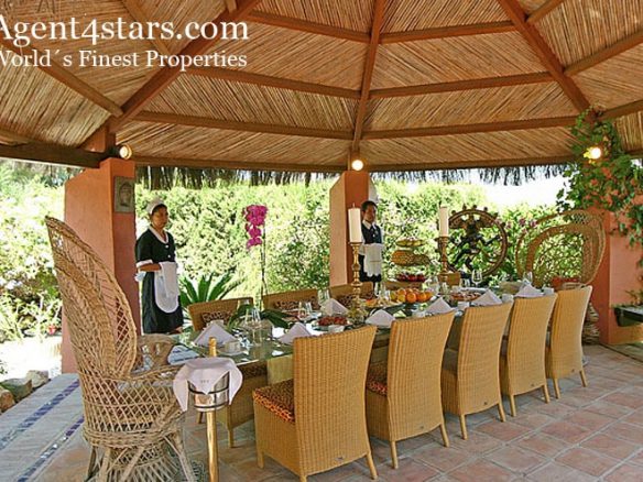 Nueva Andalucia  –  Palace style villa for rent