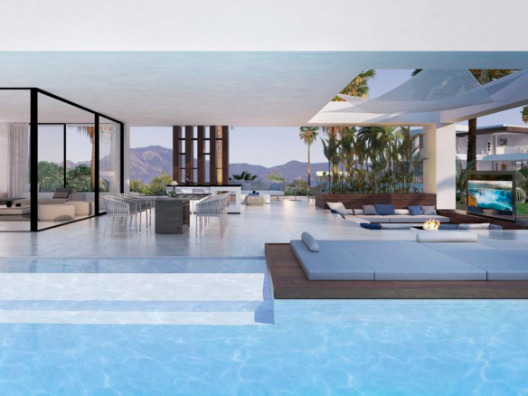 New Golden Mile modern offplan villas with sea views from 1200.000 euros
