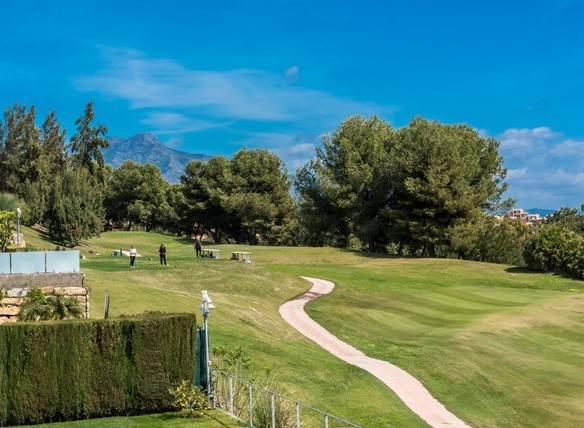 SOLD -Atalaya Golf modern villa in Gated community with Seaviews