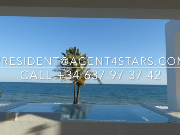 Beachfront Mansion – 10 min  Puerto Banus – RENT