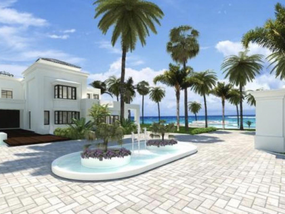 Marbella East – Beachfront Mansion  – For rent