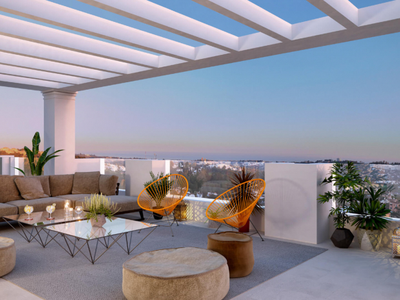 Nueva Andalucia Penthouses & Apts with Panoramic views