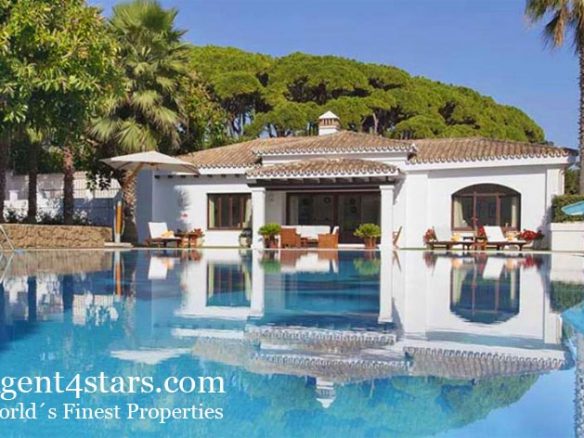 Beach Front villa for sale Golden Mile Marbella
