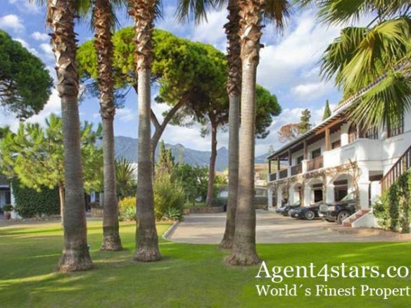 Beach Front villa for sale Golden Mile Marbella