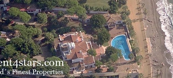 Beach Front villa for sale Golden Mile Marbella