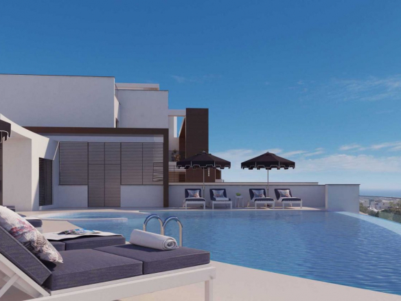 Benahavis off-plan development ready 2019 west facing modern apts & penthouses