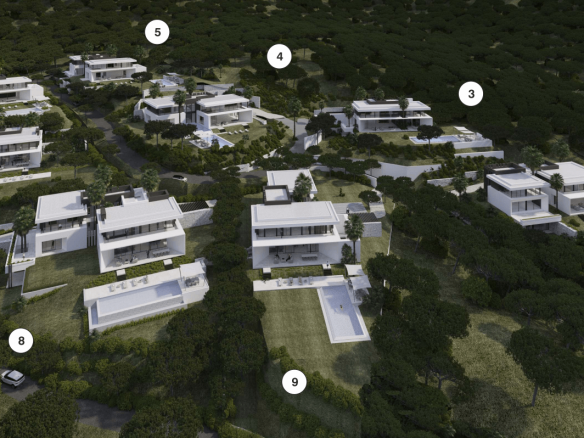 SOLD – Benahavis –  New Modern Quality Villas – Gated