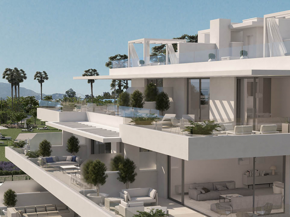 Benahavis Costa del sol.New modern development 40 Luxury Apartments and Penthouses