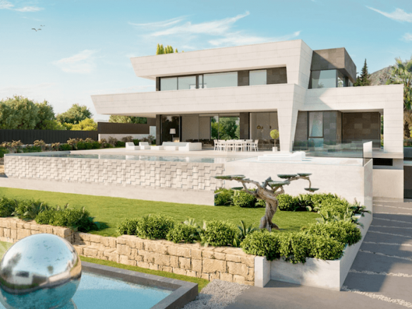 Rented – Golden Mile new Modern villa in gated community