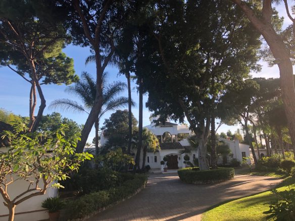 Beach Front villa for sale Golden Mile Marbella