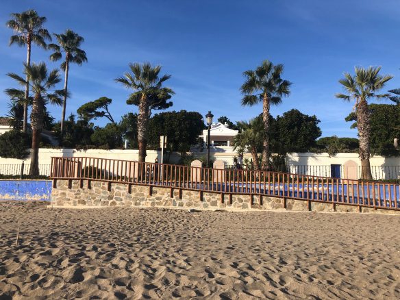 Beach Front villa for sale Golden Mile Marbella