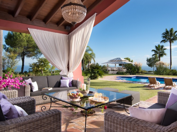 La Zagaleta villa for rent (14 guests) – Amazing Sea views