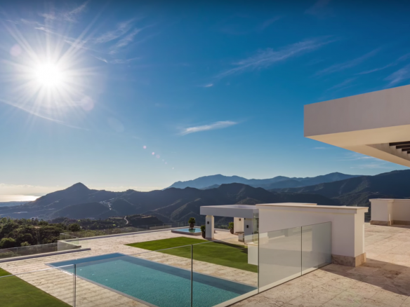 SOLD  – La Zagaleta 8bedroom Modern Villa for sale with sea views.