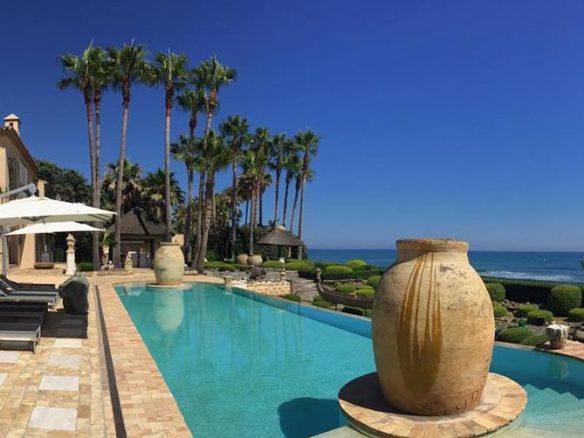Marbella – Beachfront Mansion  for Sale & Rent