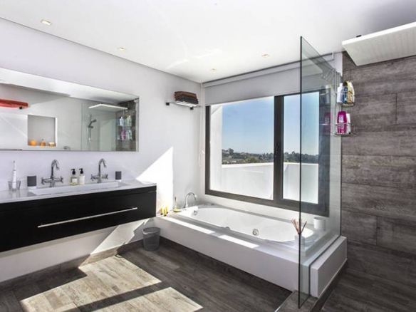 RENTED Benahavis modern villa with Golf and sea views, gated community