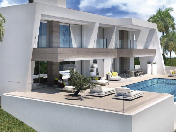 SOLD – Estepona – Contemporary villa – Panoramic views