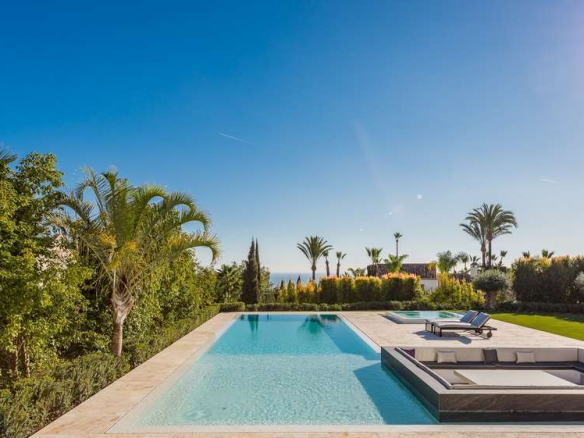 For Rent – Marbella Hillside – Modern 6 Bedroom  Mansion – Sea views