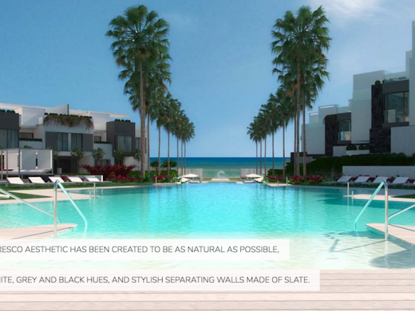Estepona Beach – 50  Townhouses of 3, 4 & 5 bedrooms