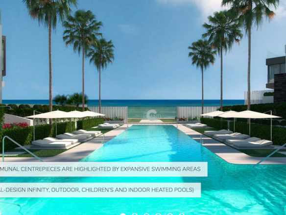 Estepona Beach – 50  Townhouses of 3, 4 & 5 bedrooms