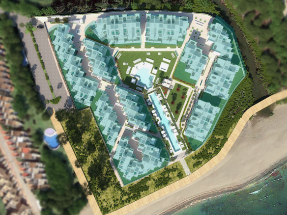Estepona Beach – 50  Townhouses of 3, 4 & 5 bedrooms