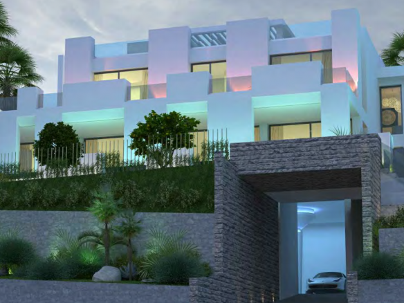 For sale- Nueva Andalucia – Modern villa  – Guest house – Gated