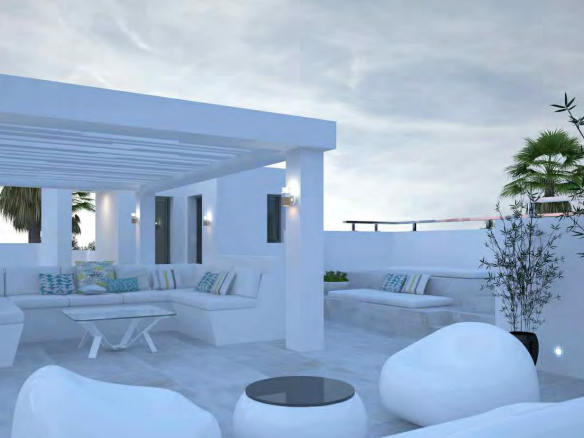 For sale- Nueva Andalucia – Modern villa  – Guest house – Gated