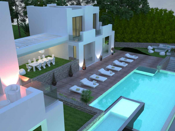 For sale- Nueva Andalucia – Modern villa  – Guest house – Gated