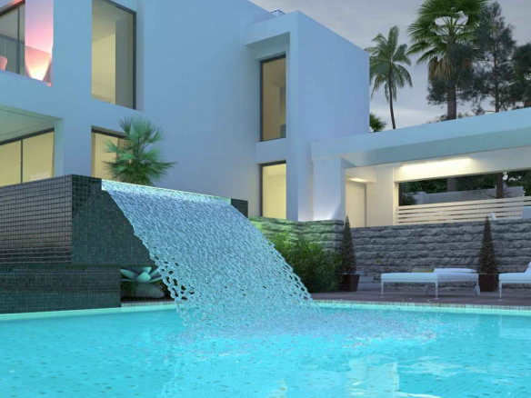 For sale- Nueva Andalucia – Modern villa  – Guest house – Gated