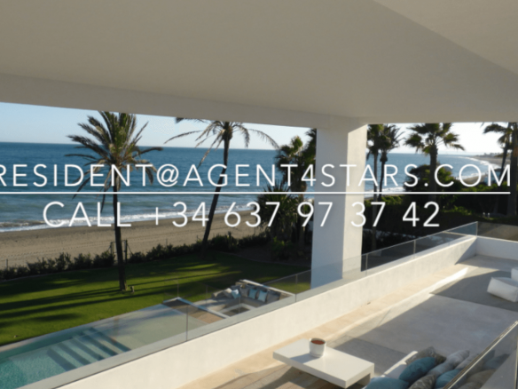 Beachfront Mansion – 10 min  Puerto Banus – RENT