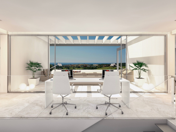 Golden Mile –  Modern villa – Sea views – Turnkey