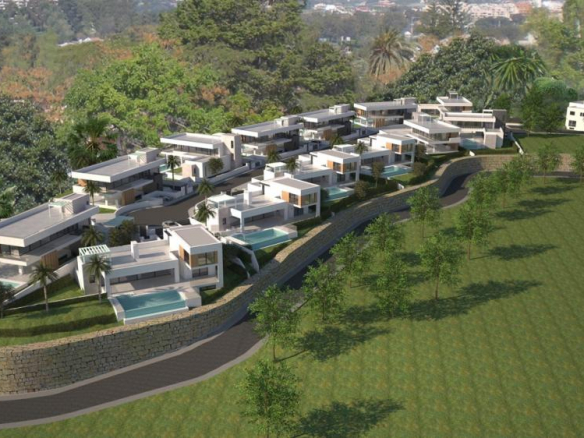 Benahavis.Modern sea view villa.Gated