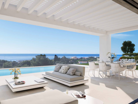 Marbella East – Modern villas – Sea views -Completed  2021