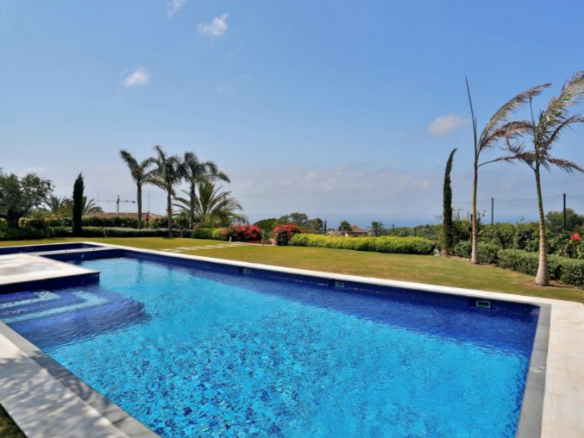 Rented – Marbella Hillside villa – Sea views