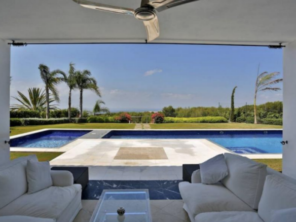 Rented – Marbella Hillside villa – Sea views