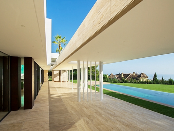 SOLD – Modern Marbella Mansion – Sea views