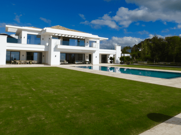 SOLD  – La Zagaleta 8bedroom Modern Villa for sale with sea views.