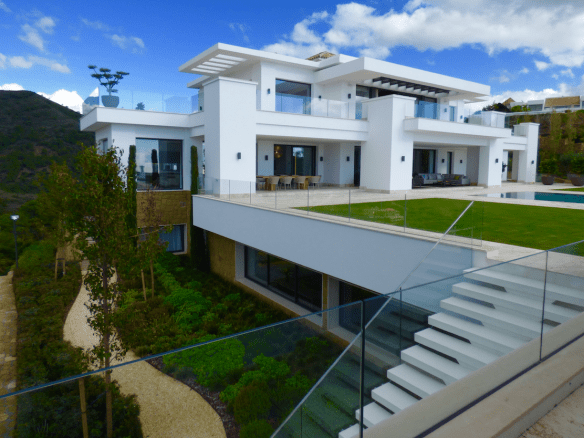 SOLD  – La Zagaleta 8bedroom Modern Villa for sale with sea views.