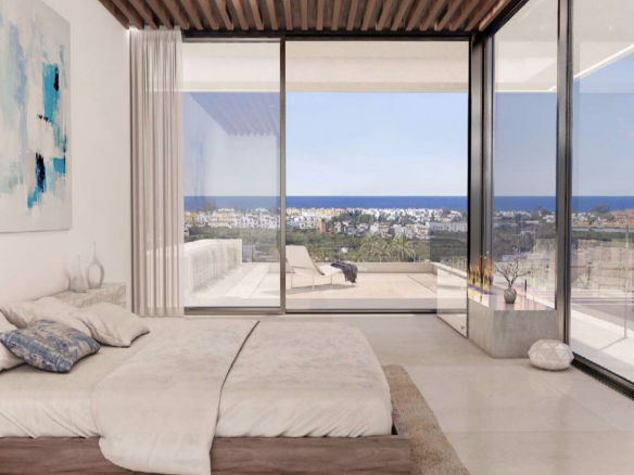 New Golden Mile modern offplan villas with sea views from 1200.000 euros