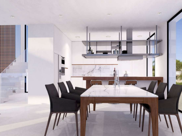 New Golden Mile modern offplan villas with sea views from 1200.000 euros