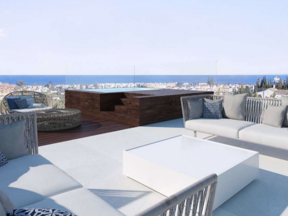 New Golden Mile modern offplan villas with sea views from 1200.000 euros