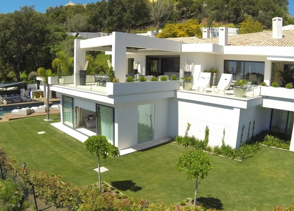 SOLD – La Zagaleta -Modern villa  – Sea views