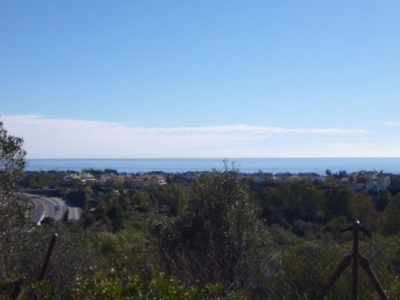 Golden mile (Marbella)- Building plot with Sea views